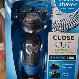 Philips Norelco Close Cut Rechargeable Cordless Electric Shaver 2100